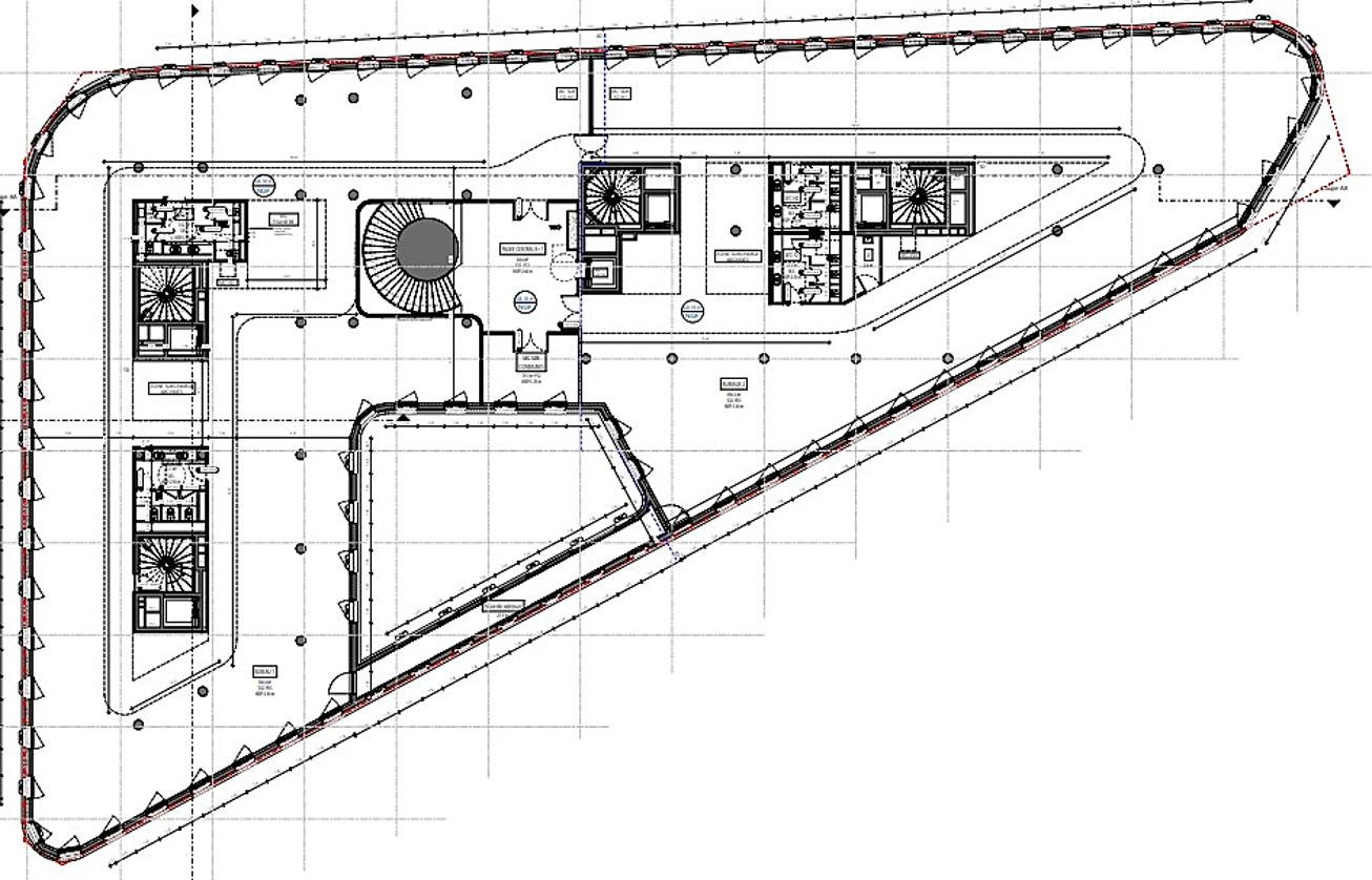 Bureau Nanterre 1699m² Vente bureau Nanterre Hauts-de-Seine OVBUR2207360 5